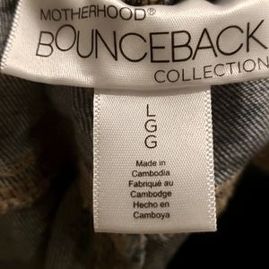 Motherhood POST-natal crop jeans